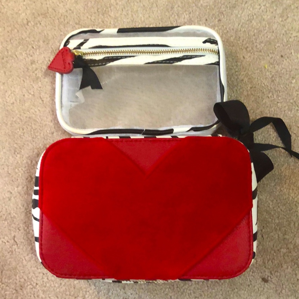 Trish McEvoy The Power of Makeup Planner red heart zebra print